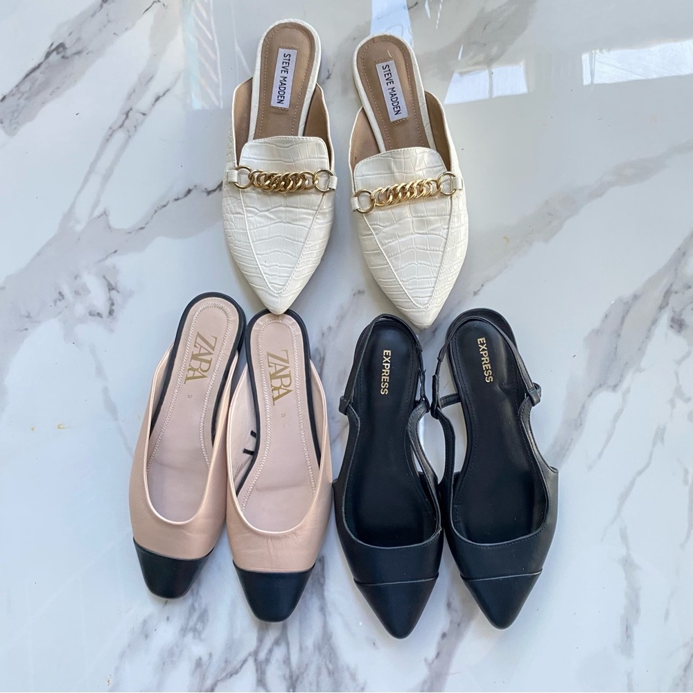 Flat mules